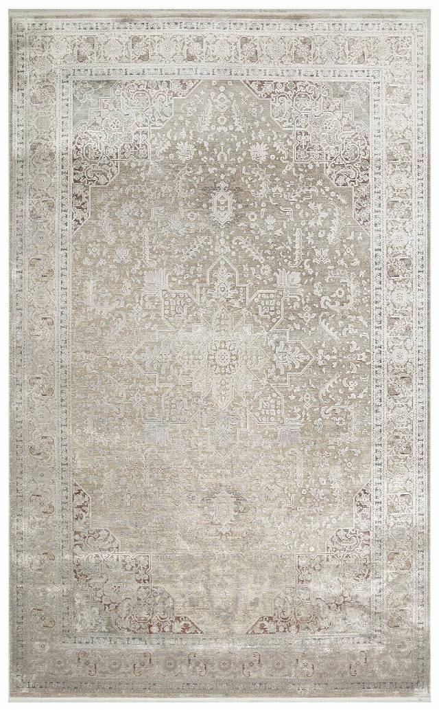 BABIL BBL 02 GREY  Yumuşak Dokulu Vintage Esintilere Sahip Over-dyed Sık Dokuma Salon Halısı