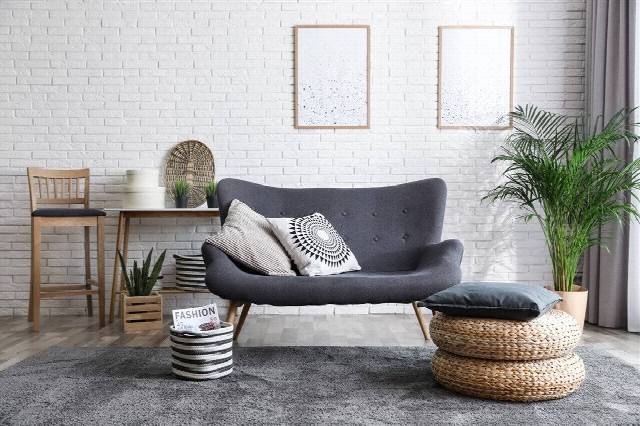 COMFORT 1006 GREY  Kolay Kullanımlı Hav Toz Vermez Yumuşak Dokulu Modern Pofuduk Shaggy Halı