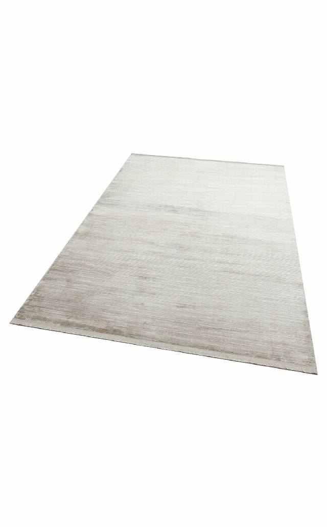 CORDOBA NEW DB PLAIN ECRU NW  Parlak Yüksek Alçak Dokulu Modern Makine Halısı