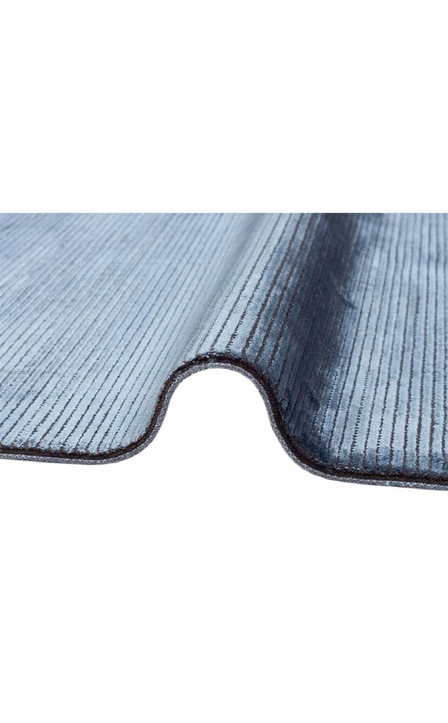 CORDOBA NEW DB PLAIN MARINE NW  Parlak Yüksek Alçak Dokulu Modern Makine Halısı