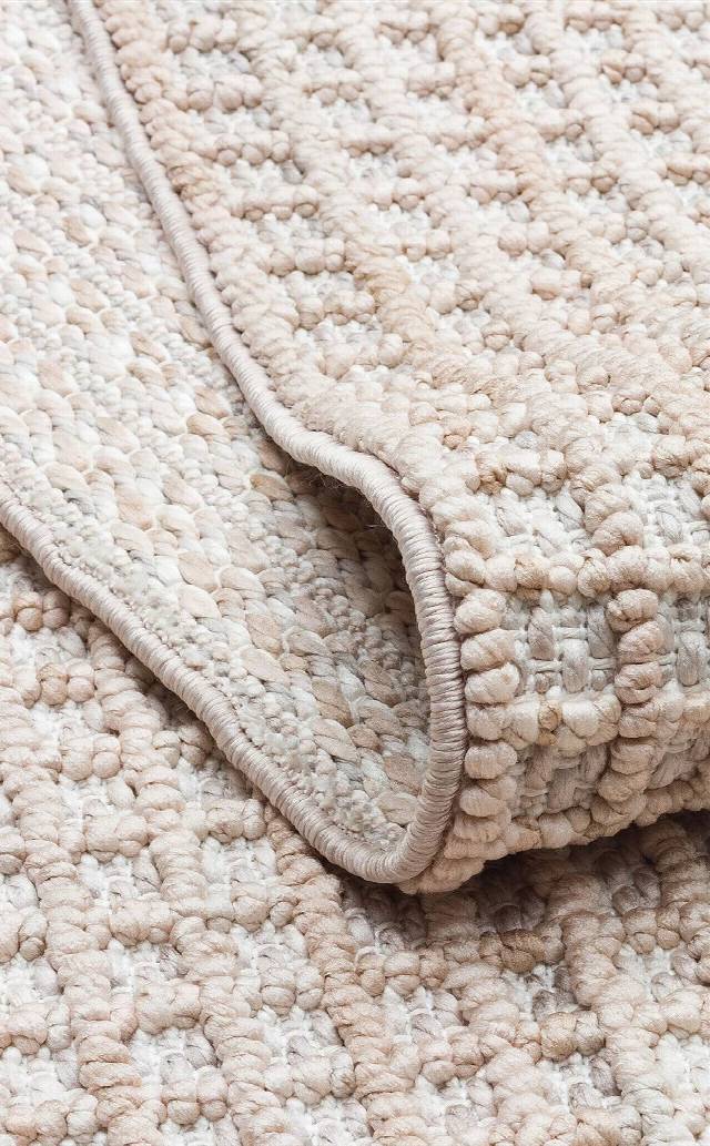 COZY CZY 01 GREY BEIGE  Hav Toz Vermez Modern Örgü Dokuma Makine Halısı