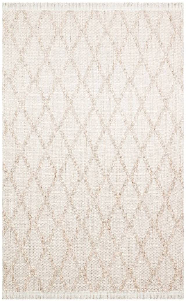COZY CZY 04 BEIGE  Hav Toz Vermez Modern Örgü Dokuma Makine Halısı