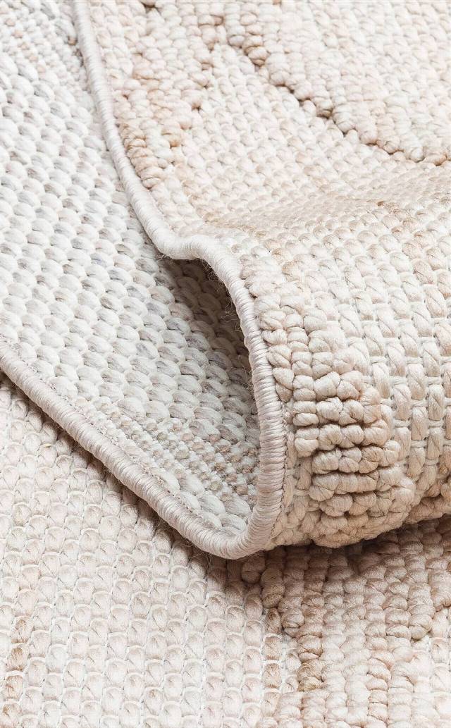 COZY CZY 04 BEIGE  Hav Toz Vermez Modern Örgü Dokuma Makine Halısı
