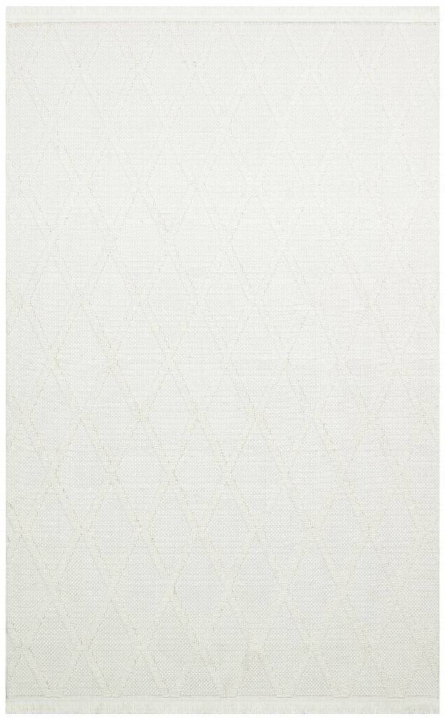 COZY CZY 04 CREAM  Hav Toz Vermez Modern Örgü Dokuma Makine Halısı