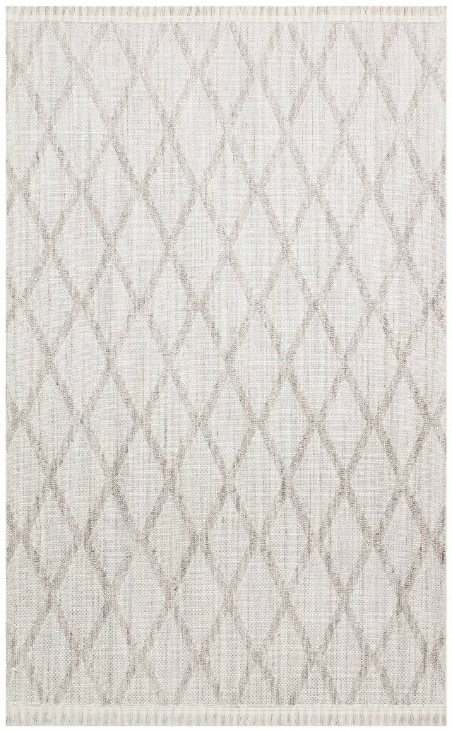 COZY CZY 04 GREY  Hav Toz Vermez Modern Örgü Dokuma Makine Halısı