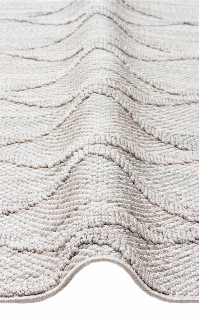 COZY CZY 04 GREY  Hav Toz Vermez Modern Örgü Dokuma Makine Halısı