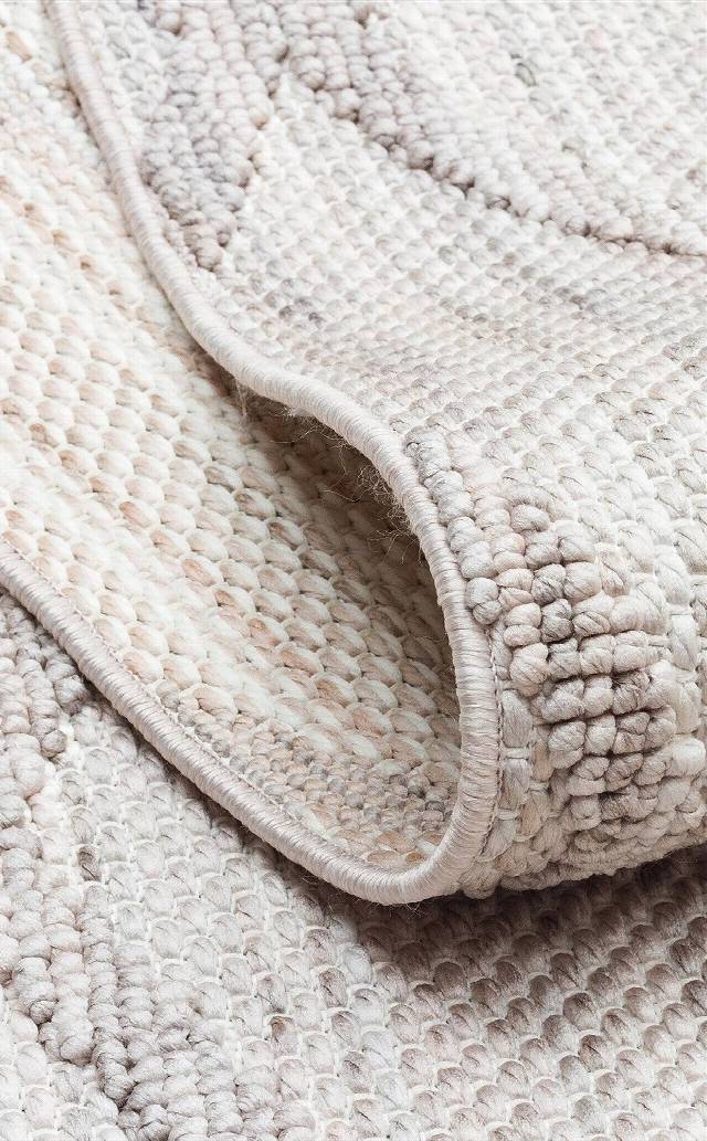 COZY CZY 04 GREY  Hav Toz Vermez Modern Örgü Dokuma Makine Halısı