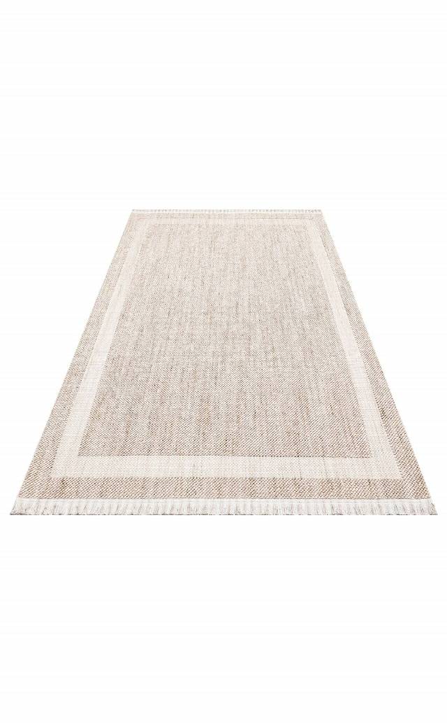 COZY CZY 05 BEIGE  Hav Toz Vermez Modern Örgü Dokuma Makine Halısı