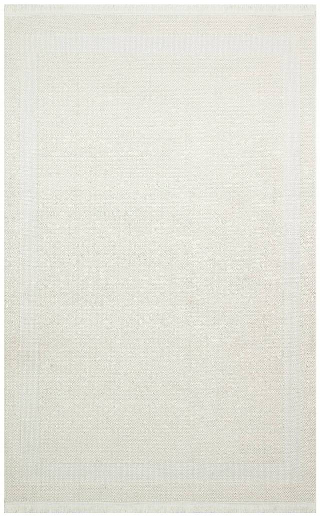 COZY CZY 05 CREAM  Hav Toz Vermez Modern Örgü Dokuma Makine Halısı