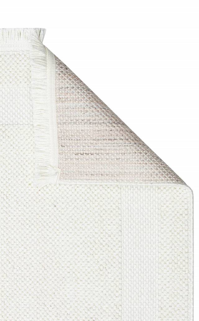 COZY CZY 05 CREAM  Hav Toz Vermez Modern Örgü Dokuma Makine Halısı