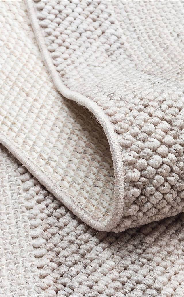 COZY CZY 05 GREY  Hav Toz Vermez Modern Örgü Dokuma Makine Halısı