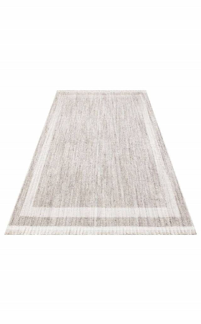 COZY CZY 05 GREY  Hav Toz Vermez Modern Örgü Dokuma Makine Halısı