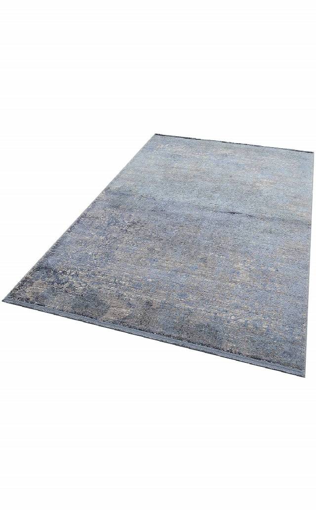 FRESCO DYED FSD 01 MARINE  Overdyed Yüksek Alçak Dokulu Özel Işıltılı Yüksek Kaliteli Sık Dokuma Modern Salon Halısı