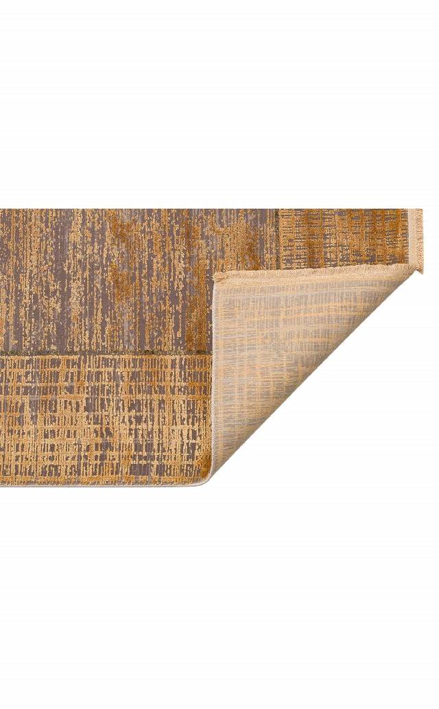 FRESCO DYED FSD 02 ANTIK GOLD  Overdyed Yüksek Alçak Dokulu Özel Işıltılı Yüksek Kaliteli Sık Dokuma Modern Salon Halısı