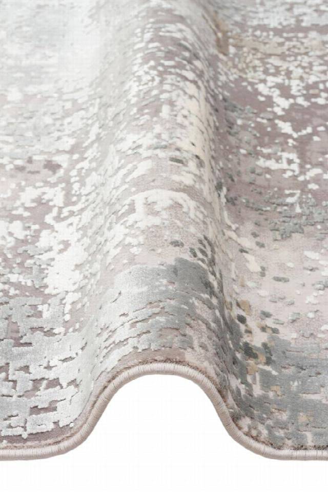 FRESCO FS 35 GREY BEIGE XW  Yüksek Alçak Dokulu Özel Işıltılı Yüksek Kaliteli Sık Dokuma Modern Salon Halısı