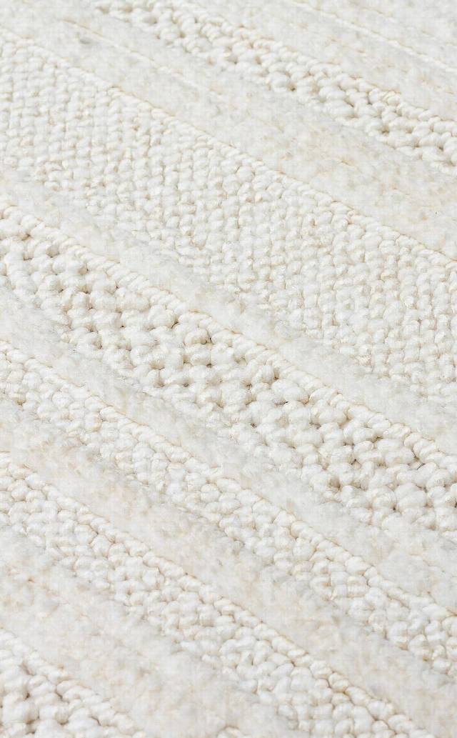 JOY JOY 01 WHITE  Hav Toz Vermeyen Yumuşak dokulu Modern Makine Halısı