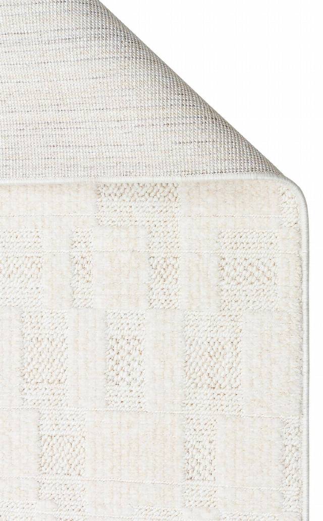 JOY JOY 02 WHITE  Hav Toz Vermeyen Yumuşak dokulu Modern Makine Halısı