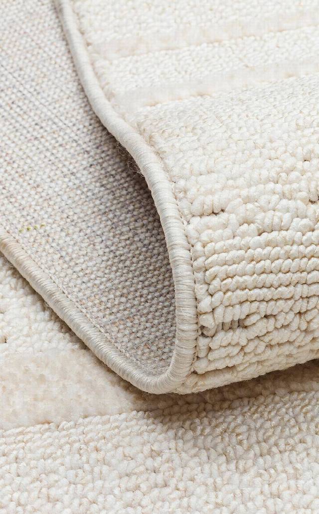 JOY JOY 03 WHITE  Hav Toz Vermeyen Yumuşak dokulu Modern Makine Halısı