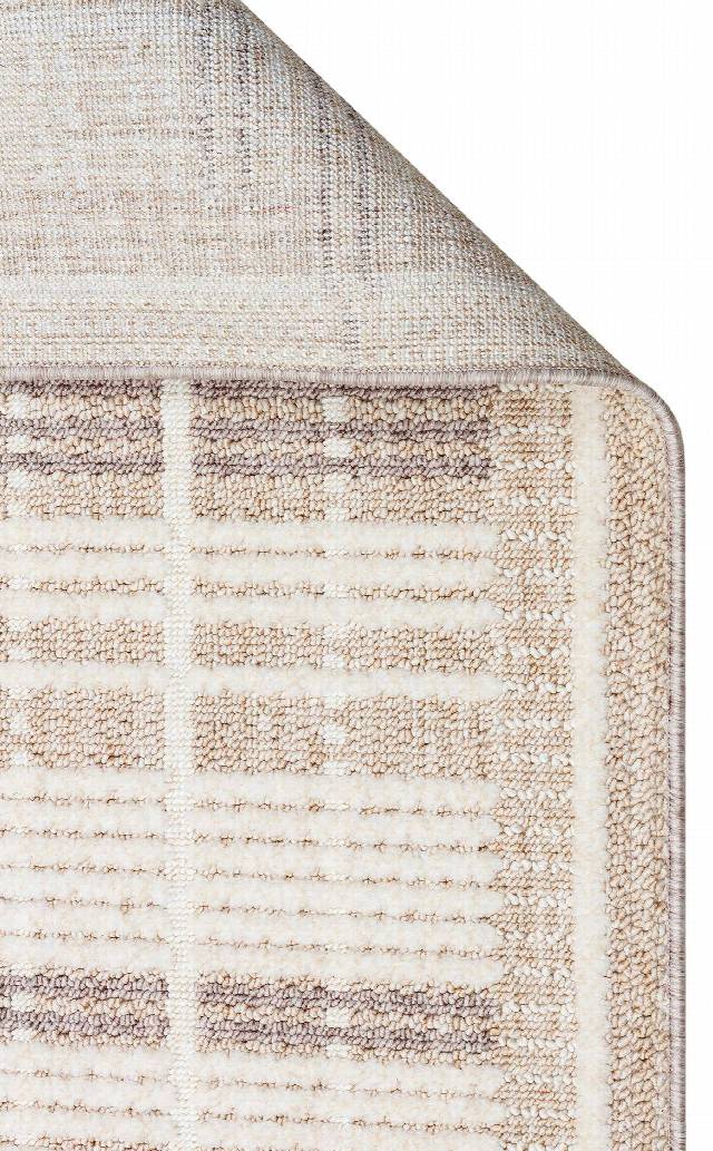 JOY JOY 04 BEIGE GREY  Hav Toz Vermeyen Yumuşak dokulu Modern Makine Halısı
