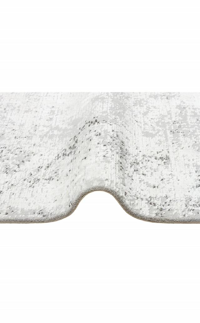 LAGOS XW LGS 05 CREAM GREY XW  Hav Toz Vermez Eskitme Desenli Modern Makine Halısı