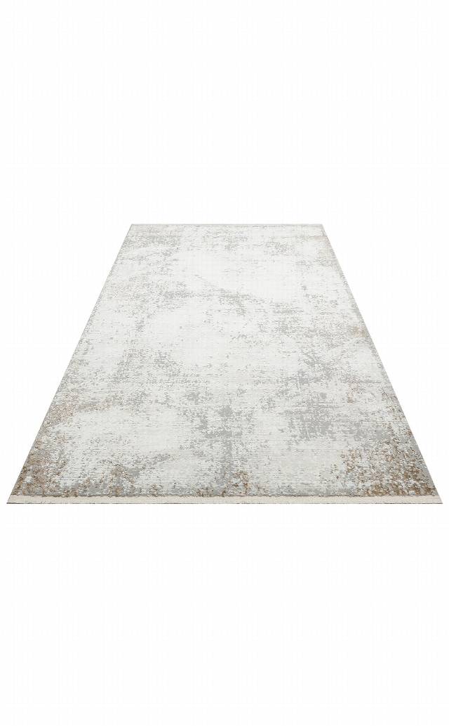 LAGOS XW LGS 05 GREY BEIGE XW Hav Toz Vermez Eskitme Desenli Modern Makine Halısı