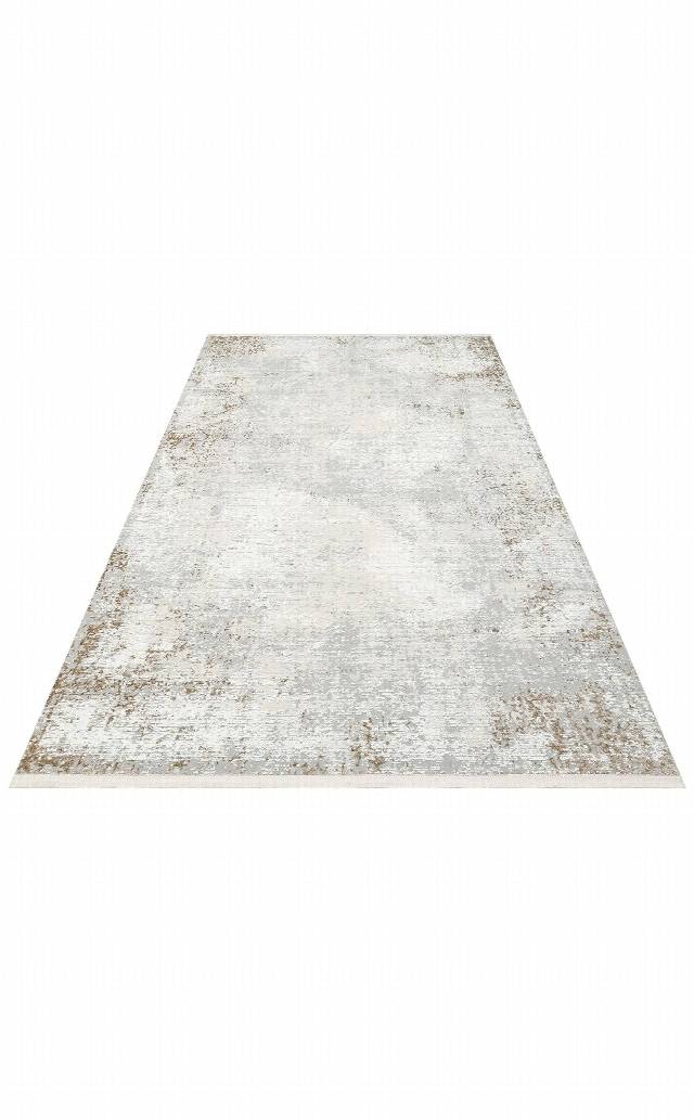 LAGOS XW LGS 05 GREY BEIGE XW Hav Toz Vermez Eskitme Desenli Modern Makine Halısı