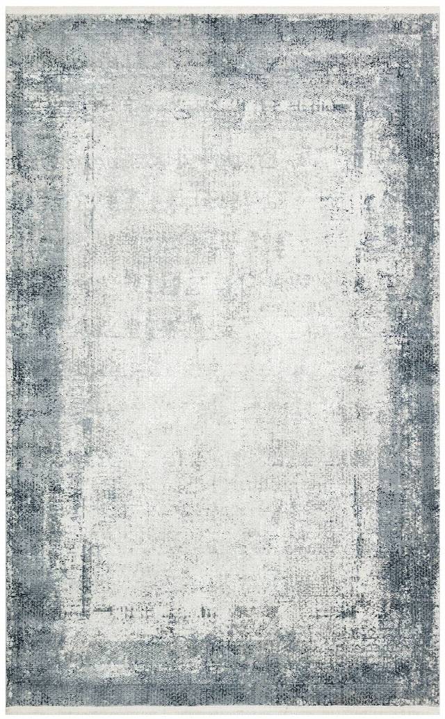 LAGOS XW LGS 06 CREAM GREY XW  Hav Toz Vermez Eskitme Desenli Modern Makine Halısı