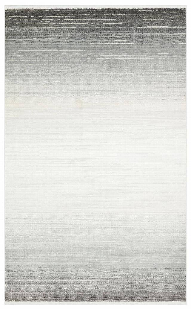 LAGOS XW LGS 16 CREAM GREY XW  Hav Toz Vermez Eskitme Desenli Modern Makine Halısı