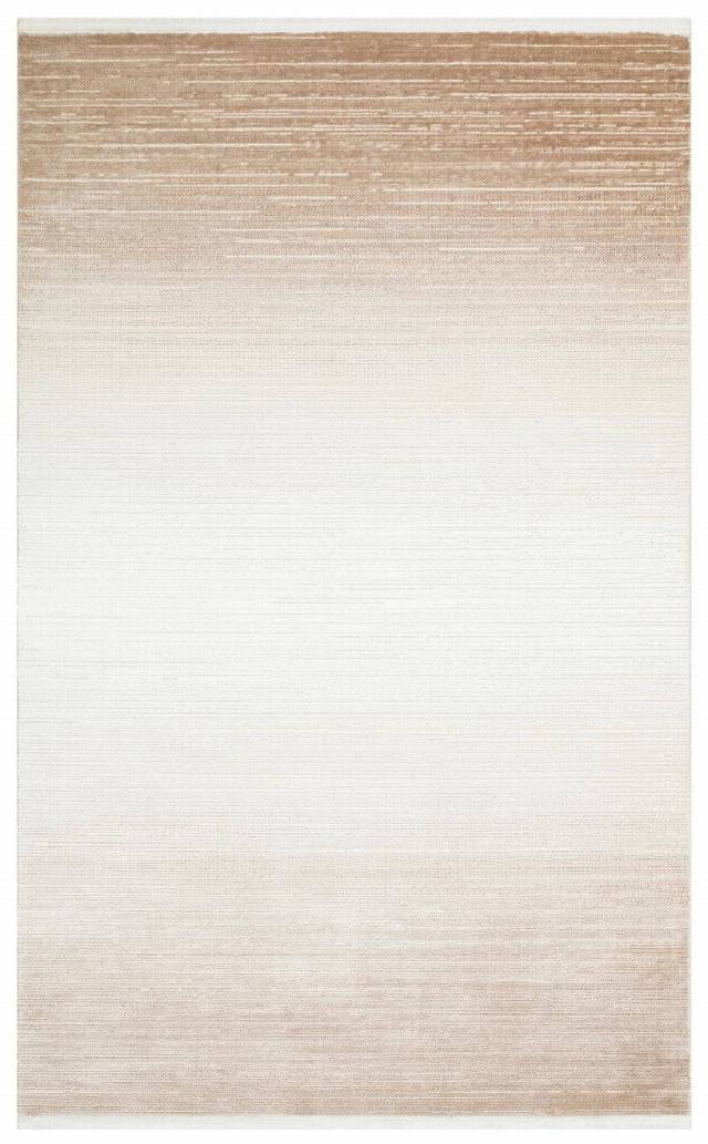 LAGOS XW LGS 16 CREAM VIZON XW  Hav Toz Vermez Eskitme Desenli Modern Makine Halısı