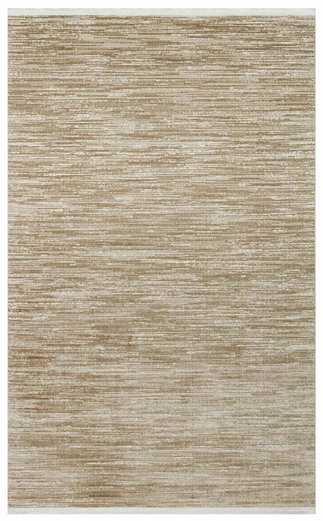 LAGOS XW LGS 19 BEIGE XW  Hav Toz Vermez Eskitme Desenli Modern Makine Halısı