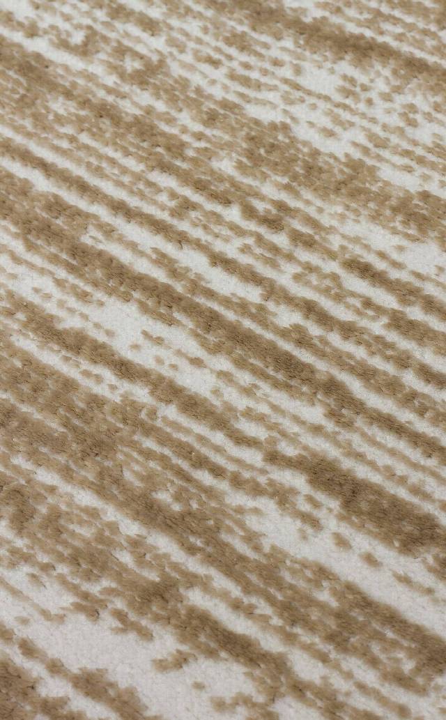 LAGOS XW LGS 19 BEIGE XW  Hav Toz Vermez Eskitme Desenli Modern Makine Halısı