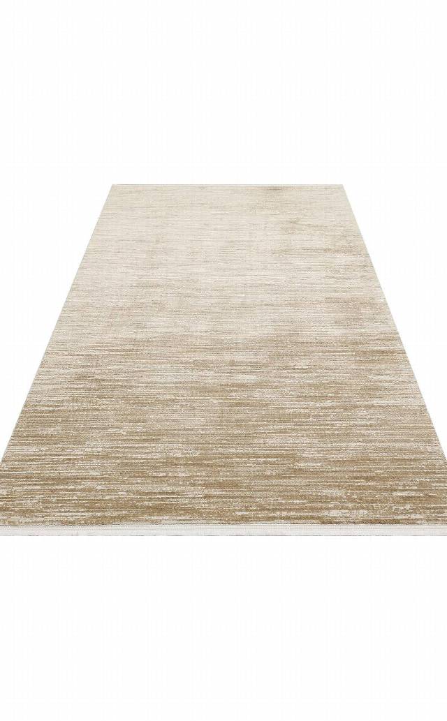 LAGOS XW LGS 19 BEIGE XW  Hav Toz Vermez Eskitme Desenli Modern Makine Halısı