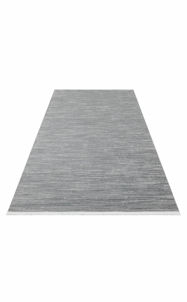 LAGOS XW LGS 19 LIGHT GREY XW  Hav Toz Vermez Eskitme Desenli Modern Makine Halısı