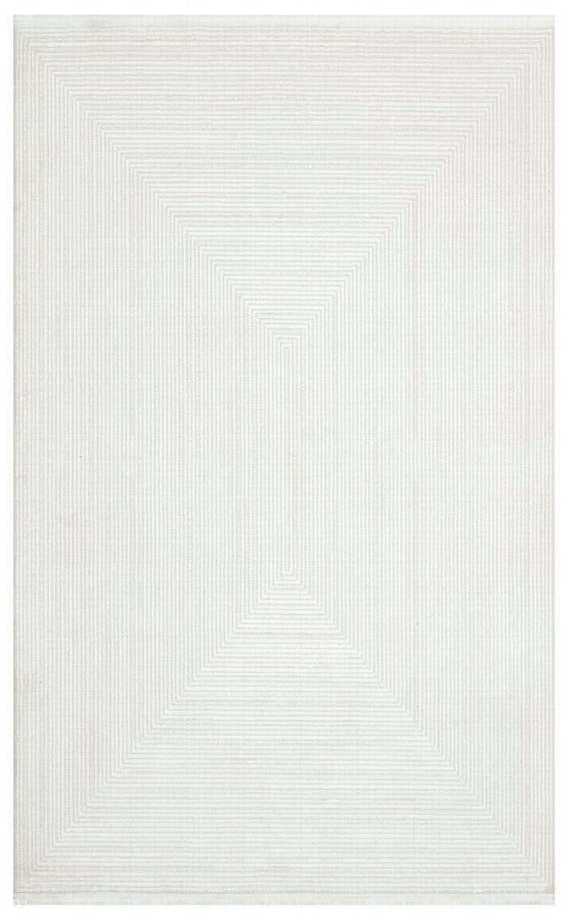 LAGOS XW LGS 22 CREAM GREY XW  Hav Toz Vermez Eskitme Desenli Modern Makine Halısı