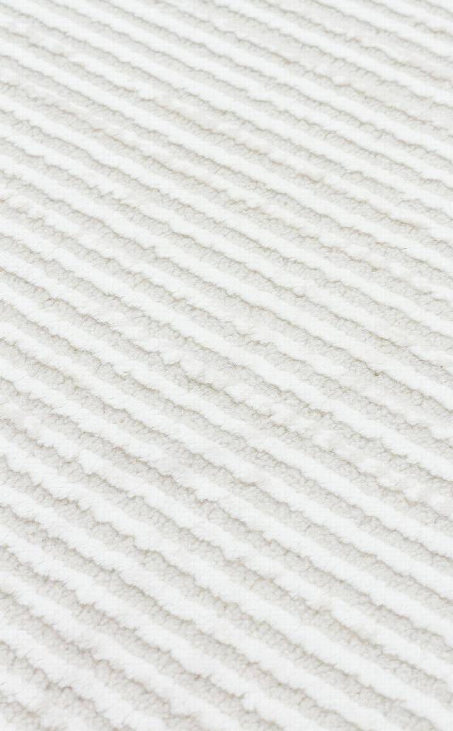 LAGOS XW LGS 22 CREAM GREY XW  Hav Toz Vermez Eskitme Desenli Modern Makine Halısı