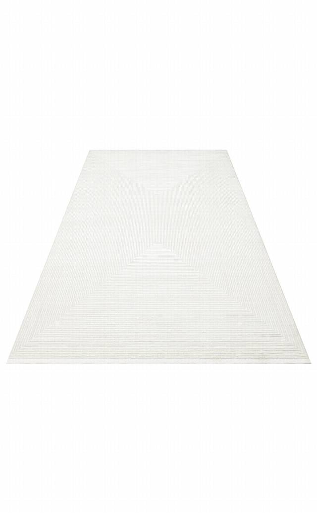 LAGOS XW LGS 22 CREAM GREY XW  Hav Toz Vermez Eskitme Desenli Modern Makine Halısı