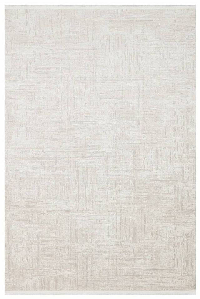 LAGOS XW LGS 24 CREAM BEIGE XW  Hav Toz Vermez Eskitme Desenli Modern Makine Halısı