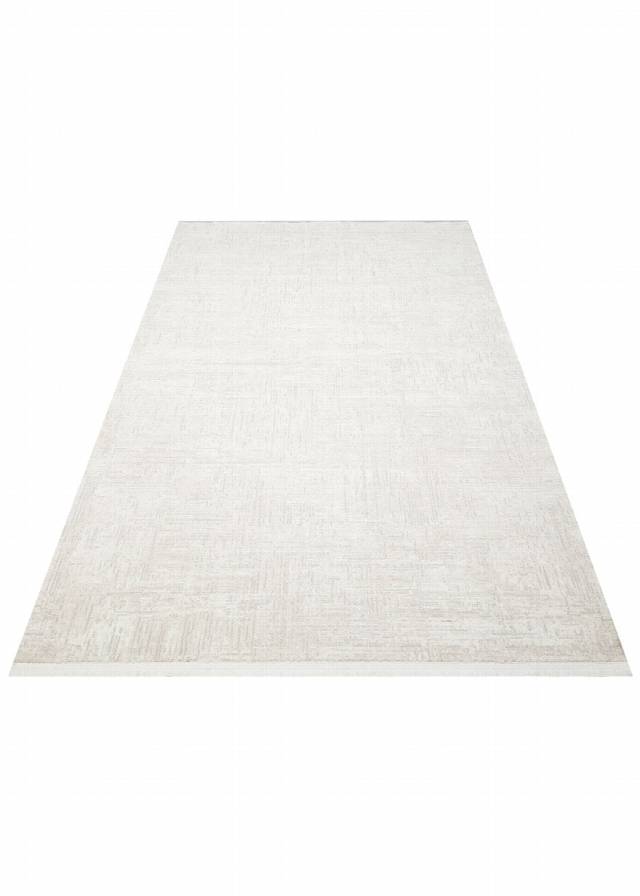 LAGOS XW LGS 24 CREAM BEIGE XW  Hav Toz Vermez Eskitme Desenli Modern Makine Halısı