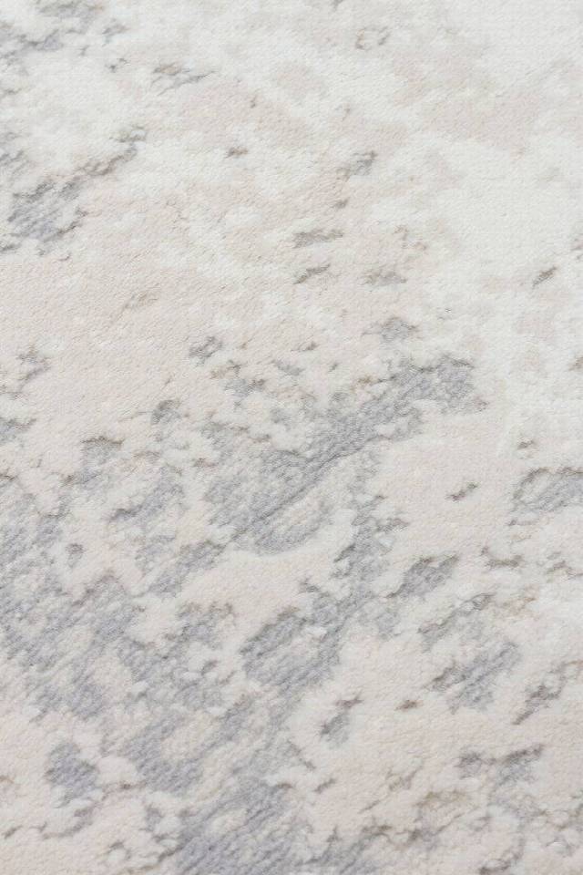 LAGOS XW LGS 25 CREAM BEIGE XW  Hav Toz Vermez Eskitme Desenli Modern Makine Halısı