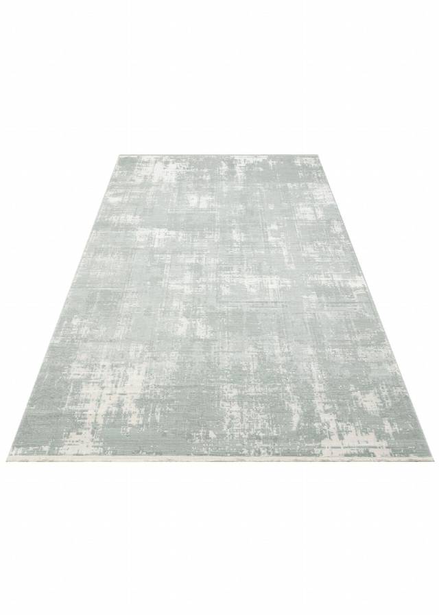 LEONA LNA 01 MINT  Yumuşak Tuşeli Hav Toz Vermez Modern Makine Halısı