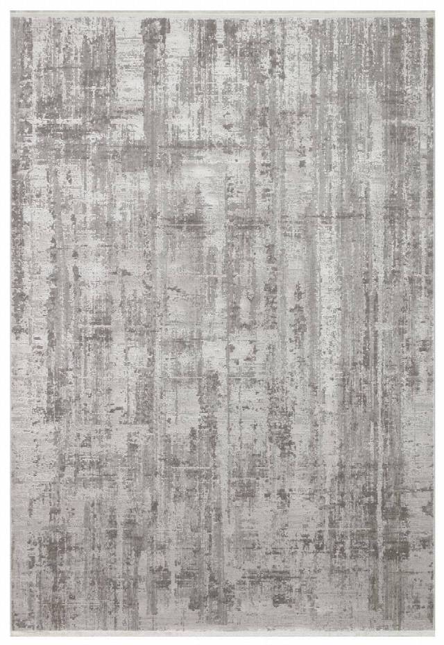 LEONA LNA 04 GREY  Yumuşak Tuşeli Hav Toz Vermez Modern Makine Halısı