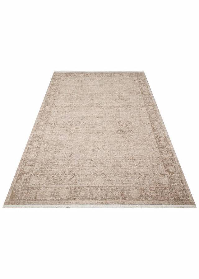LEONA LNA 06 VIZON  Yumuşak Tuşeli Hav Toz Vermez Modern Makine Halısı