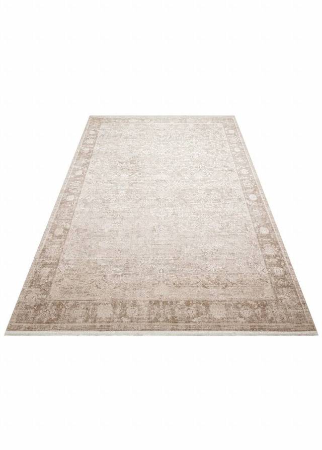 LEONA LNA 06 VIZON  Yumuşak Tuşeli Hav Toz Vermez Modern Makine Halısı