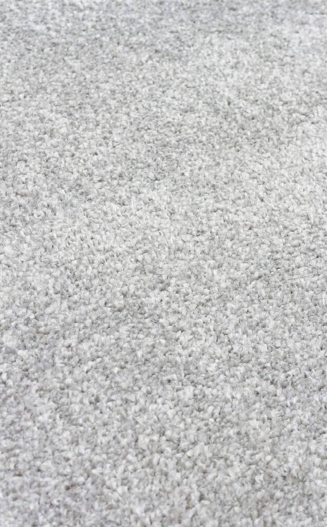 LOTTO LT PLAIN GREY  Hav Toz Vermez Modern Sade Desenli Makine Halısı