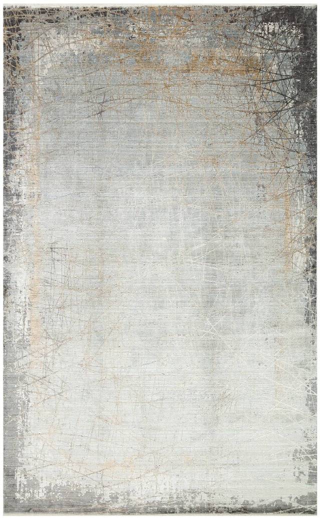 MAHAL MHL 09 GREY GOLD  Modern Desenli Yüksek Kalite Sık Dokuma Salon Halısı