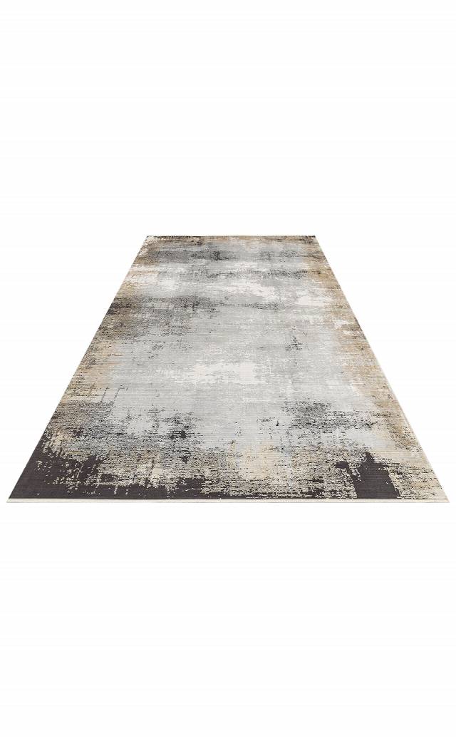 MAHAL MHL 12 GREY GOLD  Klasik Desenli Yüksek Kalite Sık Dokuma Salon Halısı