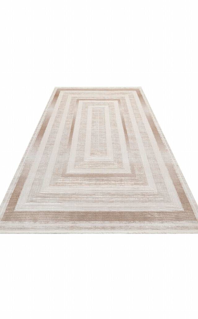 MAHAL MHL 13 CREAM BEIGE  Klasik Desenli Yüksek Kalite Sık Dokuma Salon Halısı
