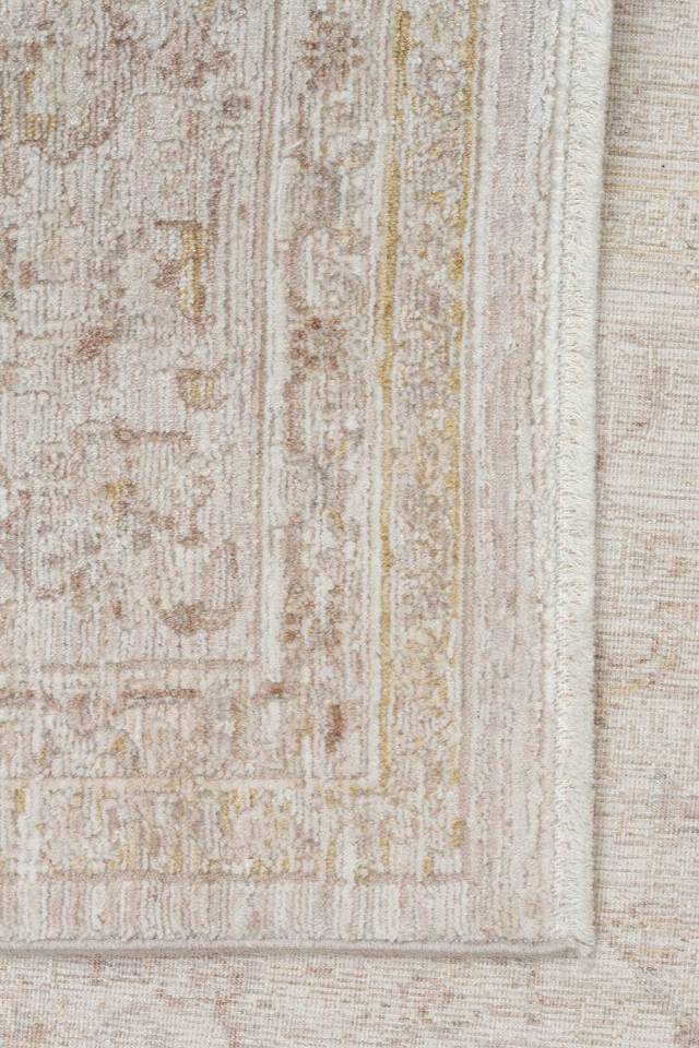 MAHAL MOOD MHL MOOD 02 BEIGE CREAM  Klasik Desenli Yüksek Kalite Sık Dokuma Salon Halısı