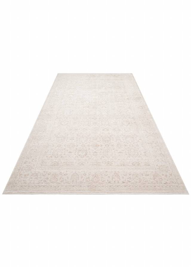 MAHAL MOOD MHL MOOD 02 BEIGE CREAM  Klasik Desenli Yüksek Kalite Sık Dokuma Salon Halısı