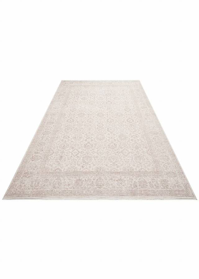 MAHAL MOOD MHL MOOD 03 CREAM BEIGE  Klasik Desenli Yüksek Kalite Sık Dokuma Salon Halısı